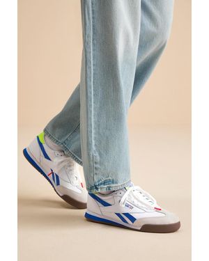 Reebok Campio Xt Ftwr And Optimum Leather Sneakers - Blue