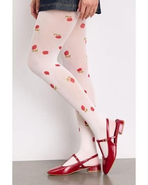 L'eggs Bare Contourâ„ Rosette Sheer Tights - White