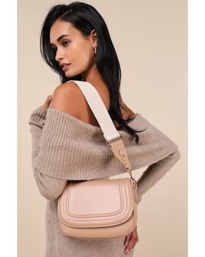 Moda Luxe Landry Crossbody Bag - Natural