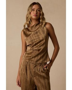 Lulus Savannah Bronze Sleeveless Top - Brown