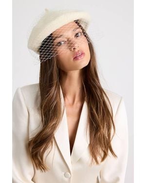 Lulus Betty Netted Beret - Natural