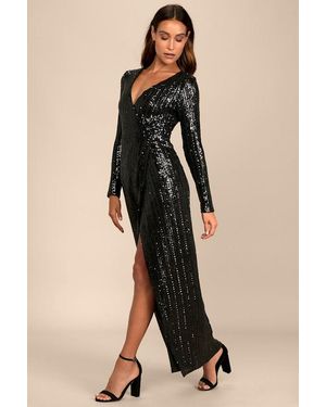 chinese dress ladies Moonlight Muse Tulle Maxi Dress Black / XS main image 1