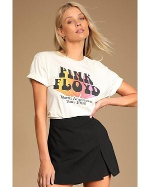 Lulus Keep It Stylish High-Waisted Skort - Natural
