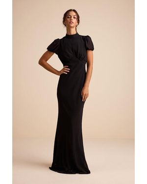 Lulus Langley Backless Maxi Dress - Black