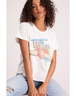 Chaser Brand Tom Petty 1980 Tour Graphic Tee - White