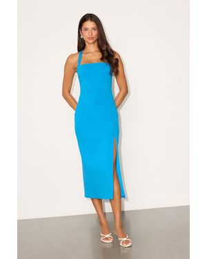 Lulus Rumi Sleeveless Column Midi Dress - Blue
