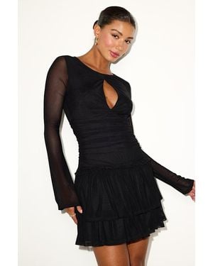 Black Mesh Skater Dresses for Women - Up to 89% off | Lyst UK