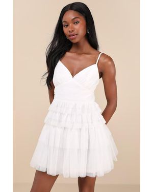 fame and partners mini dress Fame and Partners X Free People Champagne Dress (4)