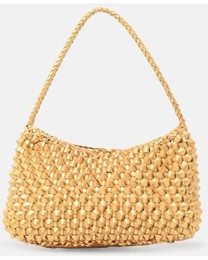 Dragon Diffusion 'Basil Cactus' Foil' Leather Bag - Metallic