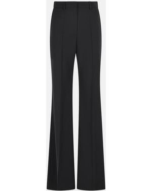 Sportmax 'Hangar' Virgin Wool Pants - Black