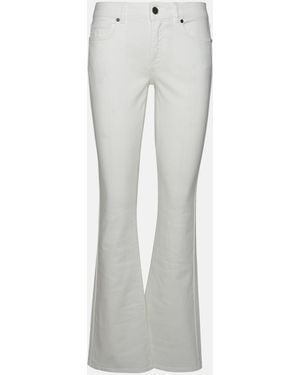 P.A.R.O.S.H. 'Chimera' Cotton Blend Jeans - White