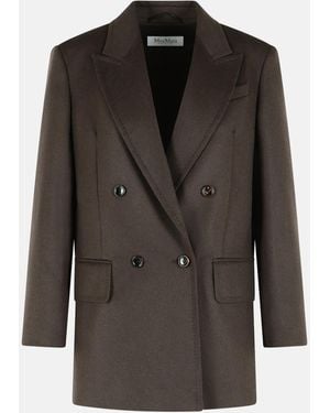 Max Mara 'Olimpia' Camel Blazer - Black