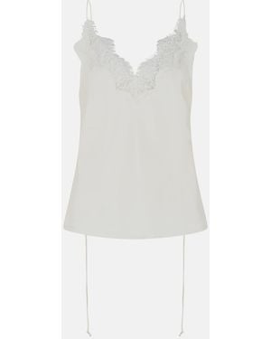 Rohe Silk Tank Top - White