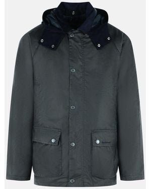 Barbour Modern 'beaufort' Waxed Cotton Jacket - Blue