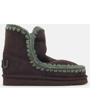 Mou 'Eskimo 18' Suede Ankle Boots - Brown