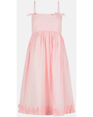 Ganni Cotton Dress - Pink