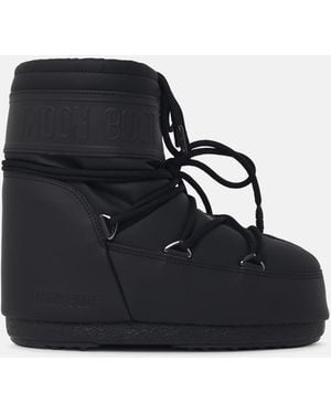 Moonboot 'Mb Icon Low Rubber' Pvc Boots - Blue
