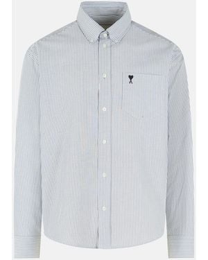Ami Paris Camicia 'Ami De Caur' - Bianco