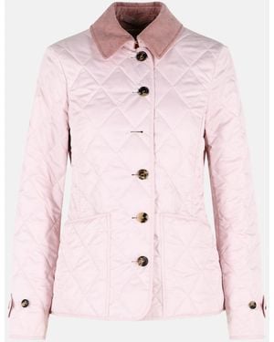 Burberry 'Fernleigh' Polyester Jacket - Pink