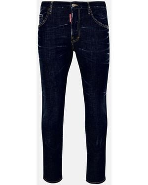 DSquared² Cotton Skater Jeans - Blue