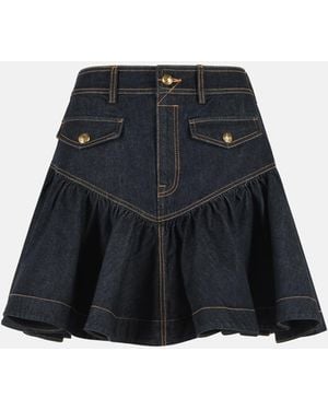 Zimmermann Minigonna 'Frill' - Nero