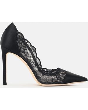Jimmy Choo 'Brigitte 100' Fabric Pumps - White