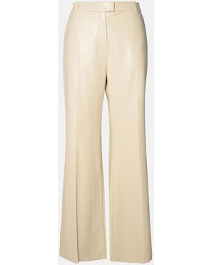 Stand Studio Polyurethane Blend Pants - Natural