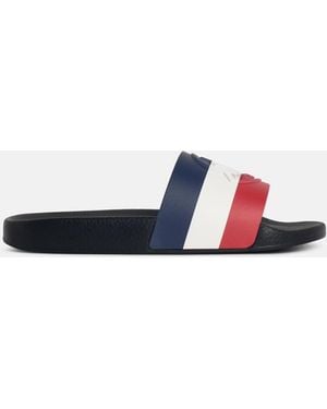 Moncler 'Basile' Rubber Slides - White
