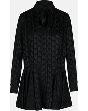 MSGM Viscose Blend Dress - Black