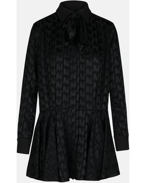 MSGM Viscose Blend Dress - Black