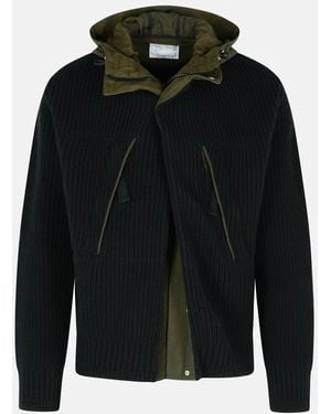 Sacai Wool Blend Jacket - Black