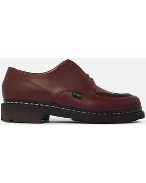 Paraboot 'Chambord' 'Lisse Marron' Leather Loafers - Brown