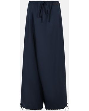 Marni Virgin Wool Pants - Blue