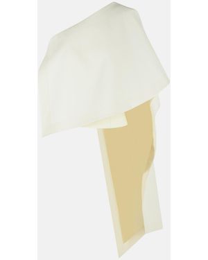 Rohe Draped Cape Top - White