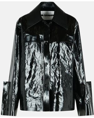 Jil Sander Linen Jacket - Black