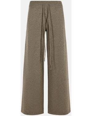 Lisa Yang 'Omi' Truffle Cashmere Pants - Natural