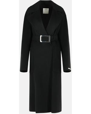 Sportmax Cose' Robe Coat - Black