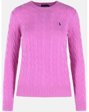 Polo Ralph Lauren 'Julianna' Wool And Cashmere Sweater - Pink