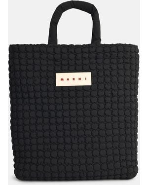 Marni 'shopping Bag' In Fabric - Black