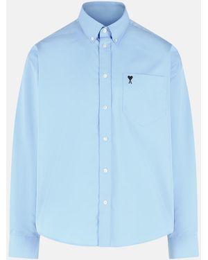 Ami Paris Camicia 'Boxy' - Blu