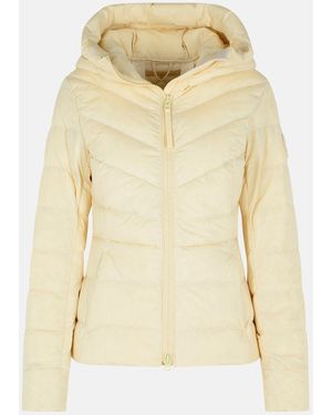 Canada Goose 'Clair' Cream Polyamide Jacket - Natural