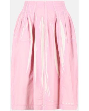 Marni Cotton Skirt - Pink