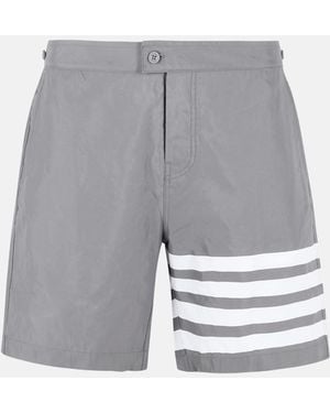 Thom Browne Costume 'Swim Tech 4 Bar' - Grigio