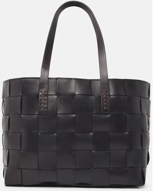 Dragon Diffusion 'Japan Tote' Dark Leather Bag - Black