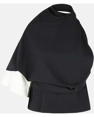 Rohe Wool Blend Blouse - Black