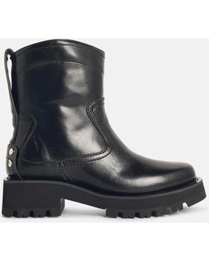 【送料&関税込】Ganni High Heels Ankle Boots In Black Leathe Women's Boots | Ankle, Knee-High & Chelsea | GANNI US