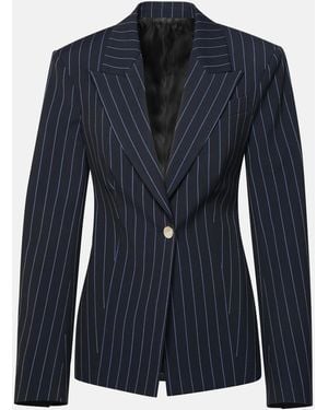 The Attico Midnight Polyester Blend Blazer - Blue