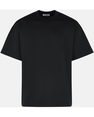 Jil Sander Cotton T-Shirt - Black