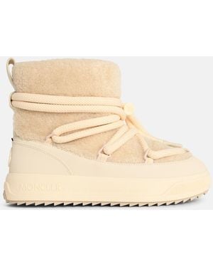 Moncler Altive Mid' Snow Boots - Natural