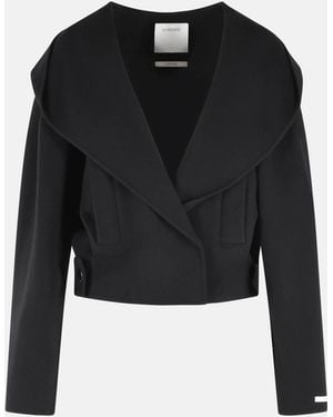 Sportmax 'Idoneo' Virgin Wool Jacket - Black